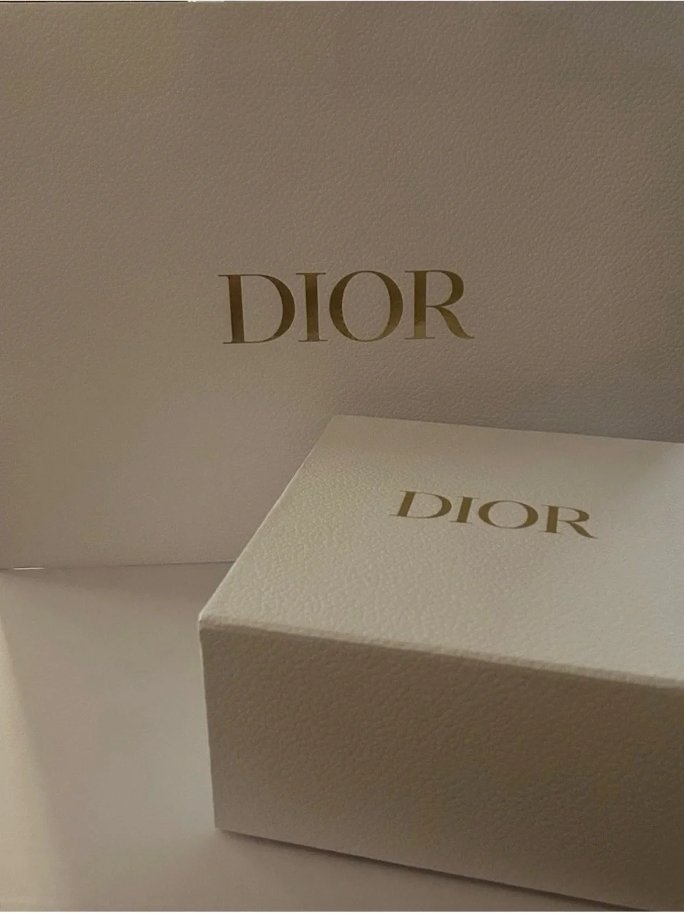 Luxury Empty Gift Box & Matching Paper Gift Bag Set for Presents & Packaging